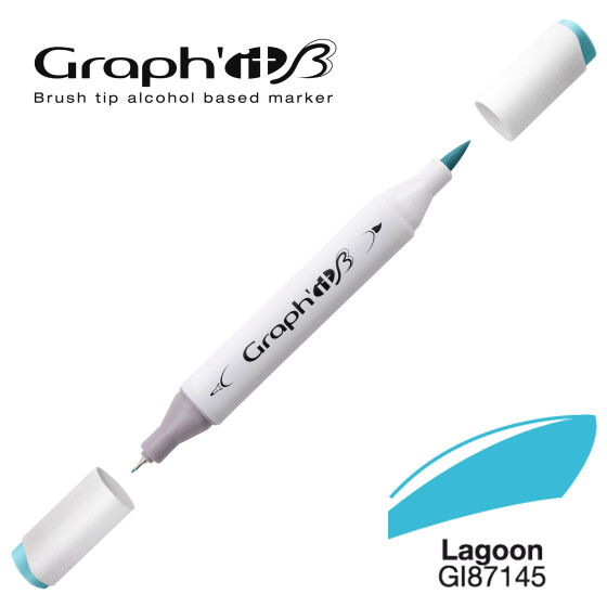 Layoutmarker GRAPHIT Sketch Brush & extra fine  7145 - Lagoon