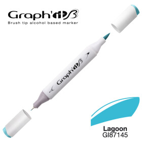 GRAPHIT Marker Brush & Extra Fine - Lagoon (7145)