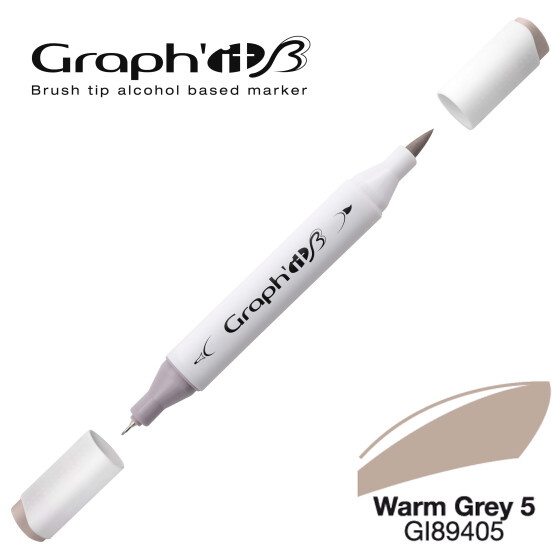 Layoutmarker GRAPHIT Sketch Brush & extra fine  9405 - Warm Grey 5