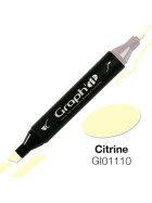 GRAPHIT Marker mit Rund- / Keilspitze Alkohol-basiert, Farbe: Citrine 11100