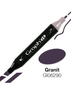 GRAPHIT Marker mit Rund- / Keilspitze Alkohol-basiert, Farbe: Granit (6290)