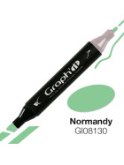 GRAPHIT Marker mit Rund- / Keilspitze Alkohol-basiert, Farbe: Normandy 8130