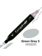 GRAPHIT Marker mit Rund- / Keilspitze Alkohol-basiert, Farbe: Green Grey 5 9205