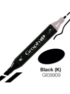 Layoutmarker GRAPHIT Farbe 9909 - Black (K)