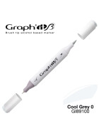 GRAPHIT Marker Brush & Extra Fine - Cool Grey 0 (9100)