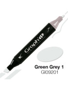 GRAPHIT Marker mit Rund- / Keilspitze Alkohol-basiert, Farbe: Green Grey 1 9201