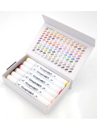 Layoutmarker Brush & extra fine GRAPHIT 12er Set - Comics