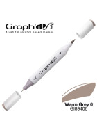 GRAPHIT Marker Brush & Extra Fine - Warm Grey 6 (9406)