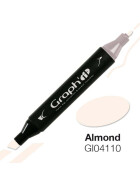 GRAPHIT Marker mit Rund- / Keilspitze Alkohol-basiert, Farbe: Almond 4110