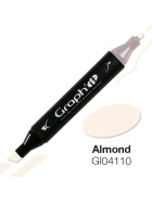 GRAPHIT Marker mit Rund- / Keilspitze Alkohol-basiert, Farbe: Almond (4110)