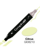 GRAPHIT Marker mit Rund- / Keilspitze Alkohol-basiert, Farbe: Citrus (8210)