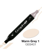 GRAPHIT Marker mit Rund- / Keilspitze Alkohol-basiert, Farbe: Warm Grey 1 (9401)