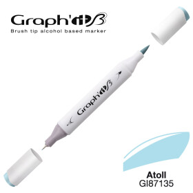 GRAPHIT Marker Brush & Extra Fine - Atoll (7135)