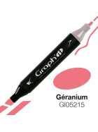 GRAPHIT Marker mit Rund- / Keilspitze Alkohol-basiert, Farbe: Geranium 5215