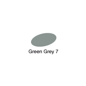 GRAPHIT Marker mit Rund- / Keilspitze Alkohol-basiert, Farbe: Green Grey 7 (9207)