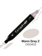 GRAPHIT Marker mit Rund- / Keilspitze Alkohol-basiert, Farbe: Warm Grey 2 (9402)