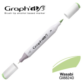 GRAPHIT Marker Brush & Extra Fine - Wasabi (8240)