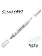 GRAPHIT Marker Brush & Extra Fine - Cool Grey 1 (9101)