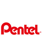 PENTEL Gel-Tintenroller Hybrid 0,4mm metallic-rot
