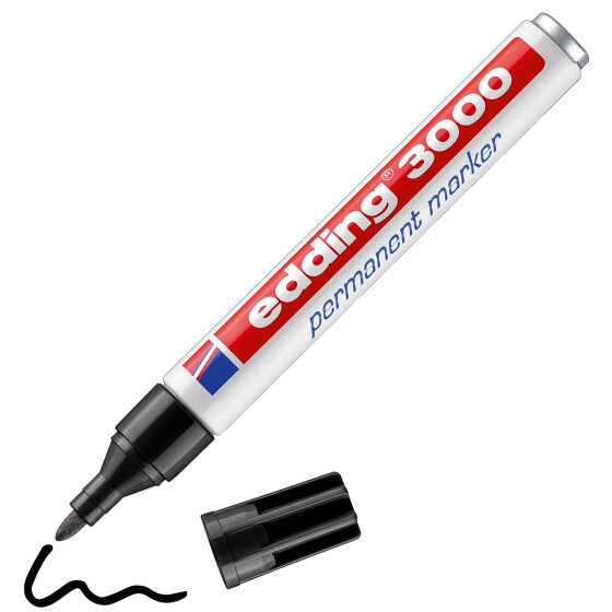 e-3000 permanent marker schwarz