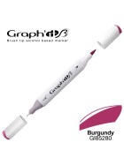 GRAPHIT Marker Brush & Extra Fine - Burgundy (5280)