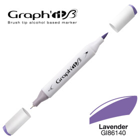 GRAPHIT Marker Brush & Extra Fine - Lavender (6140)