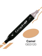 GRAPHIT Marker mit Rund- / Keilspitze Alkohol-basiert, Farbe: Camel (3120)