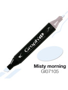 GRAPHIT Marker mit Rund- / Keilspitze Alkohol-basiert, Farbe: Misty Mornin (7105)