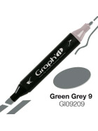 GRAPHIT Marker mit Rund- / Keilspitze Alkohol-basiert, Farbe: Green Grey 9 9209