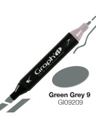 GRAPHIT Marker mit Rund- / Keilspitze Alkohol-basiert, Farbe: Green Grey 9 (9209)