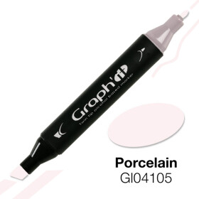 GRAPHIT Marker mit Rund- / Keilspitze Alkohol-basiert, Farbe: Porcelain (4105)