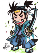 GRAPHIT Marker mit Rund- / Keilspitze Alkohol-basiert, 24er Set Manga