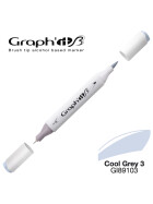 GRAPHIT Marker Brush & Extra Fine - Cool Grey 3 (9103)