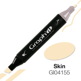 GRAPHIT Marker mit Rund- / Keilspitze Alkohol-basiert, Farbe: Skin (4155)