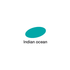 GRAPHIT Marker mit Rund- / Keilspitze Alkohol-basiert, Farbe: Indian Ocean (7260)