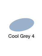 GRAPHIT Marker mit Rund- / Keilspitze Alkohol-basiert, Farbe: Cool Grey 4 9104