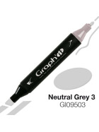 GRAPHIT Marker mit Rund- / Keilspitze Alkohol-basiert, Farbe: Neutral Grey 9503