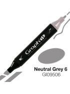 GRAPHIT Marker mit Rund- / Keilspitze Alkohol-basiert, Farbe: Neutral Grey (9506)