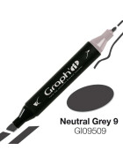 GRAPHIT Marker mit Rund- / Keilspitze Alkohol-basiert, Farbe: Neutral Grey 9509