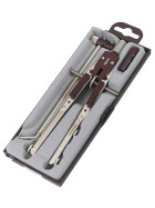 Schnellverstellzirkel Profi 2 Druckhebel, 2 Gelenke, max. Ø 640mm, Zapfen 4mm, Adapter