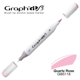 GRAPHIT Marker Brush & Extra Fine - Quartz Rose (5118)