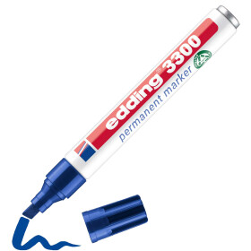 e-3300 permanent marker blau