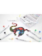GRAPHIT Marker Brush & Extra Fine12er Set - Essential