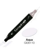 GRAPHIT Marker mit Rund- / Keilspitze Alkohol-basiert, Farbe: Aqua (6110)