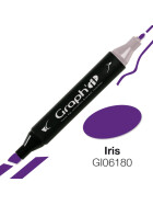 GRAPHIT Marker mit Rund- / Keilspitze Alkohol-basiert, Farbe: Iris (6180)