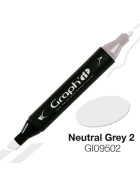 GRAPHIT Marker mit Rund- / Keilspitze Alkohol-basiert, Farbe: Neutral Grey 9502