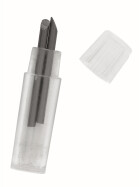 Zirkel Ersatzminendose mit 2 Minen 25 mm HB