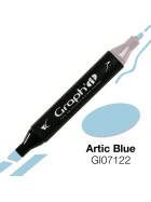 GRAPHIT Marker mit Rund- / Keilspitze Alkohol-basiert, Farbe: Artic Blue 7122