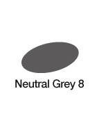 GRAPHIT Marker mit Rund- / Keilspitze Alkohol-basiert, Farbe: Neutral Grey (9508)