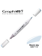 GRAPHIT Marker Brush & Extra Fine - Storm sky (7112)